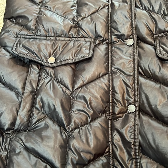 Womens Lands End Down Jacket (Large) - Picture 6 of 8
